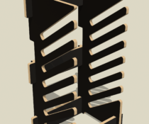 Rack de Skate (7 Plateaux)