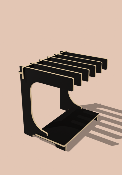 Petit  Rack Amovible (5 planches) – Image 3