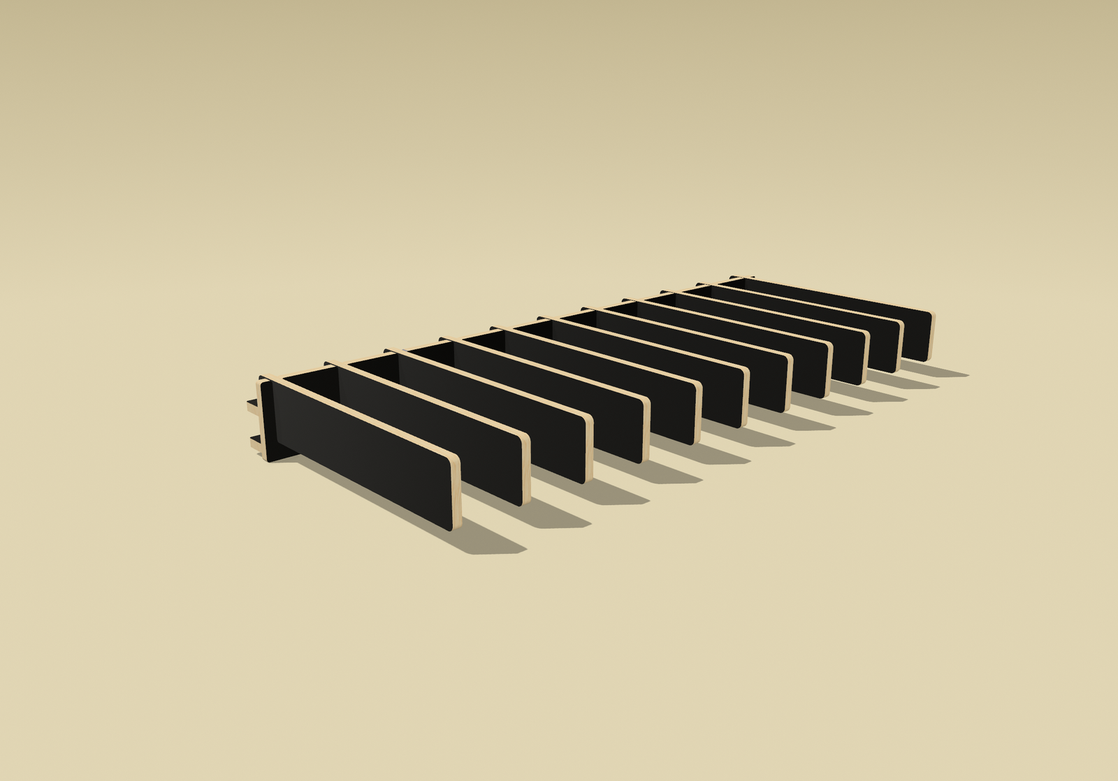 Rack Mural Amovible (10 Planches) – Image 3