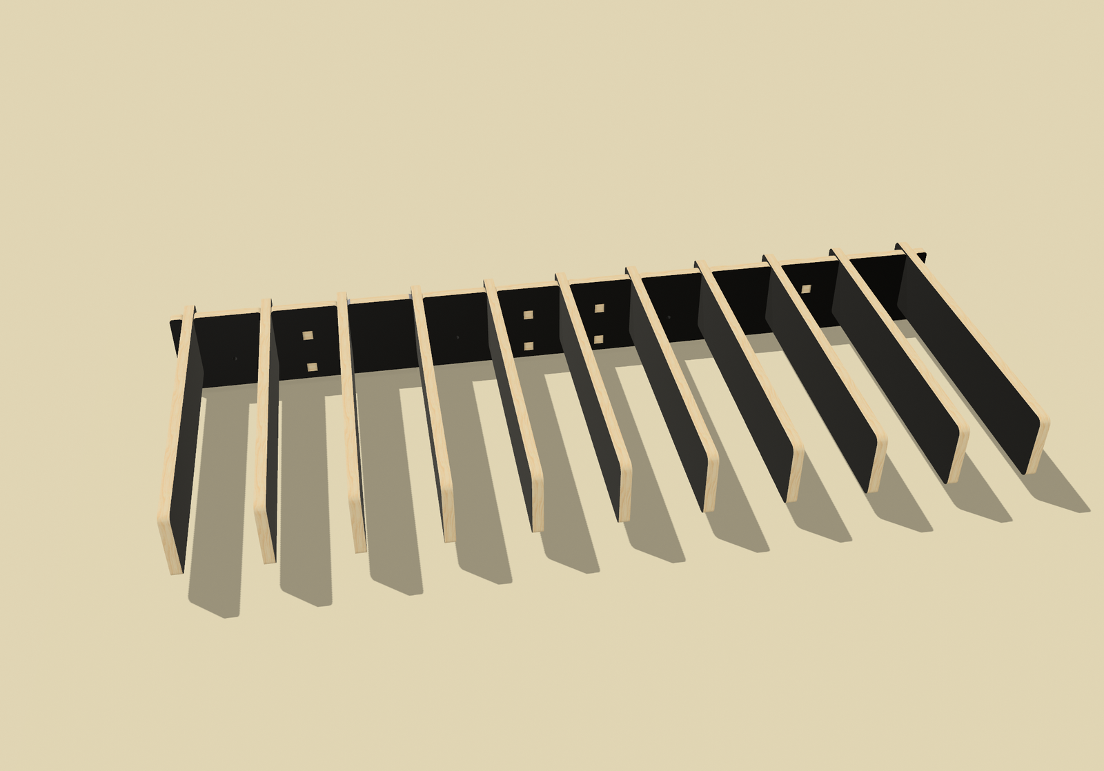 Rack Mural Amovible (10 Planches) – Image 5