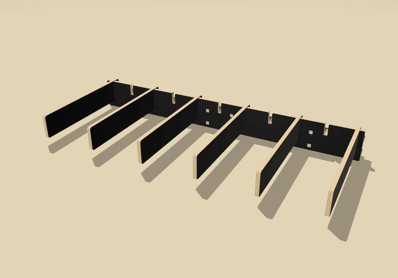 Rack Mural Amovible (10 Planches) – Image 7